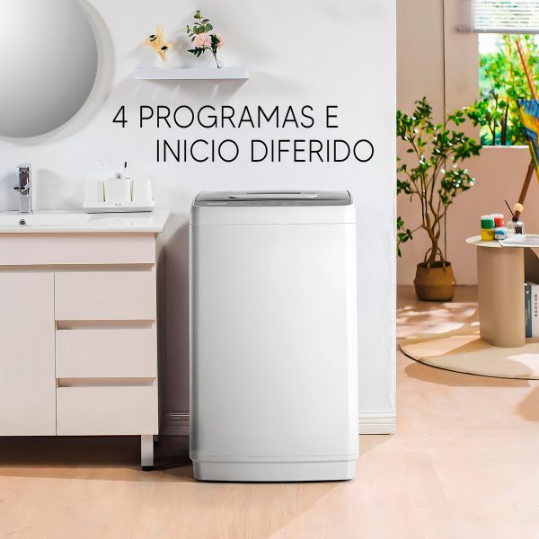 Lavarropas Enxuta 5kg Carga Superior Bomba Incluída En Color - Imagen 2