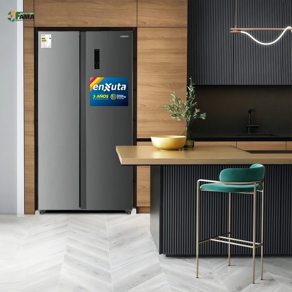 Enxuta Heladera Side By Side Inverter Renxsbs22440i Color Gr - Imagen 6
