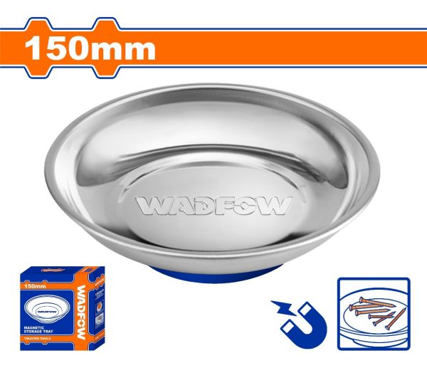 Bandeja Magnetica Para Clavos Redonda 150mm Wadfow Wmc6001 - Imagen 2