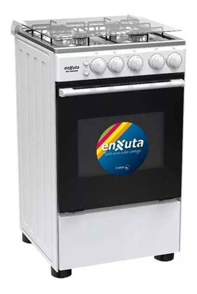 Cocina Enxuta Cenx9504 Gas Envasado 4 Hornallas Color Blanco - Imagen 2