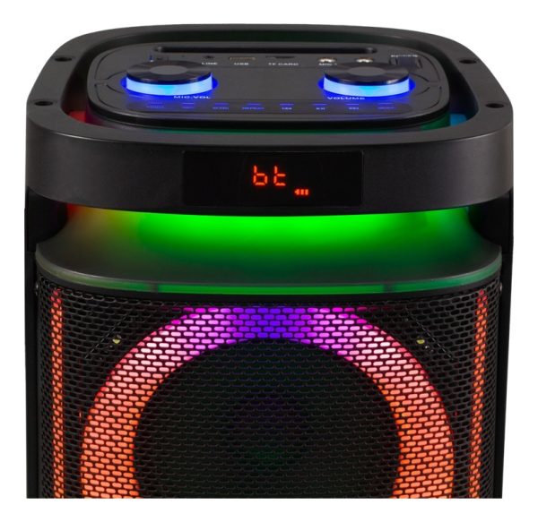 Party Box Portátil 6.5? X2 ? Bluetooth, 400 Watts ? Pbenx29 - Imagen 2