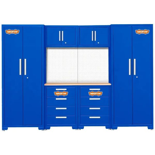 Gabinete Mod Taller Trabajo 2700x472x19258mm Wadfow Wcs3a06