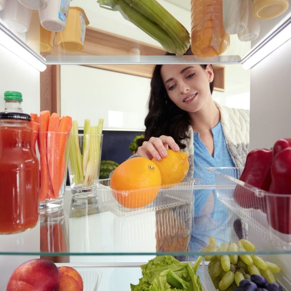 Heladera Con Freezer Enxuta Renx215nf Color Inox Con Capacid - Imagen 5