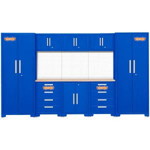 Gabinete Mod Taller Trabajo 3300x472x1925mm Wadfow Wcs3a08