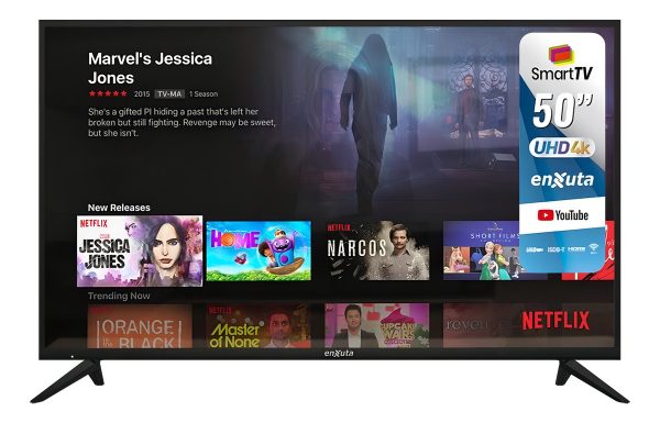 Smart Tv Enxuta 50' Ultrahd 4k Wifi Netflix Youtube - Imagen 3
