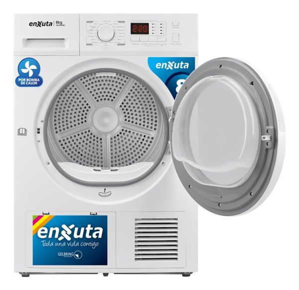 Secarropa Enxuta 8 Kg Bomba De Calor Senx980bc - Imagen 3