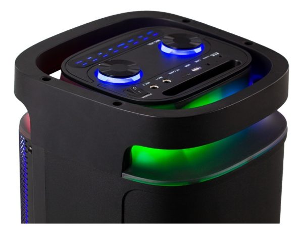 Party Box Portátil 6.5? X2 ? Bluetooth, 400 Watts ? Pbenx29 - Imagen 4
