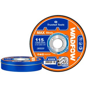 Lata X15 Unidades Disco Corte Metal 115mm Wadfow Wac2l45