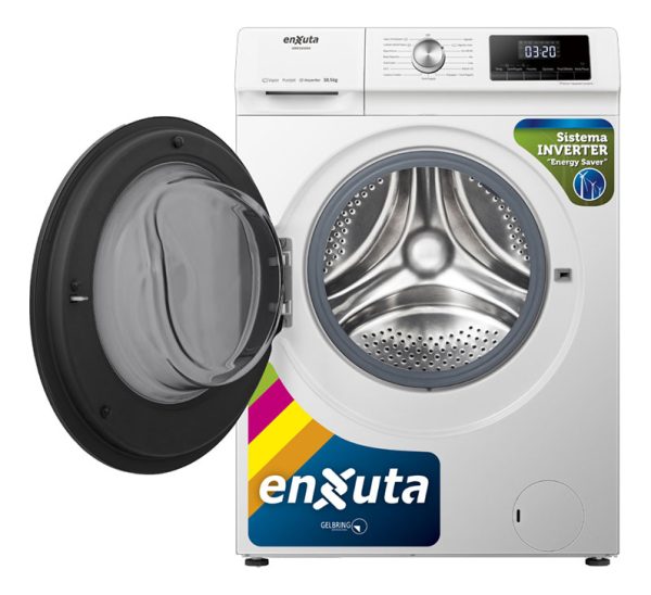 Lavarropas Enxuta C/f 10.5kg Inverter Lenx161050 - Imagen 3