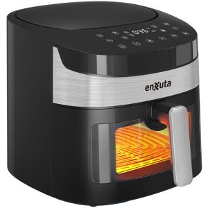 Freidora Sin Aceite Digital Enxuta 1800w Con Visor 6.5l Colo