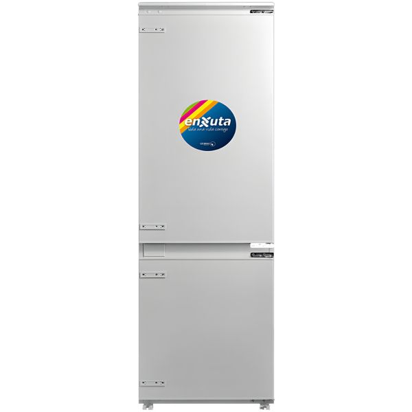 Refrigerador Enxuta Combi Frío Húmedo 269 Litros Blanco