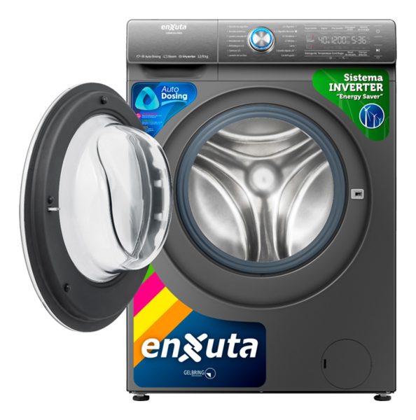 Lavasecarropas Inverter Digital Enxuta Lsenx161280s 12-8 Kg - Imagen 2