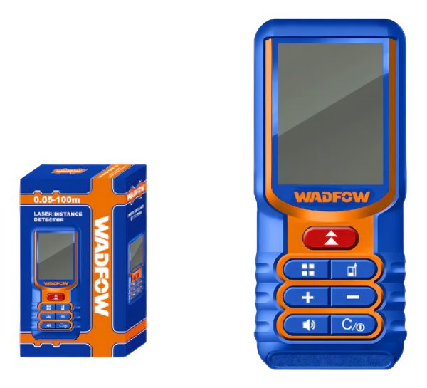 Medidor Laser De Distancia Volumen Y Area 100 Mts Wadfow - Imagen 2