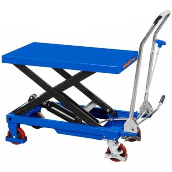 Plataforma Elevador Hidraulica Mesa Zorra Manual 150kg Wadfo