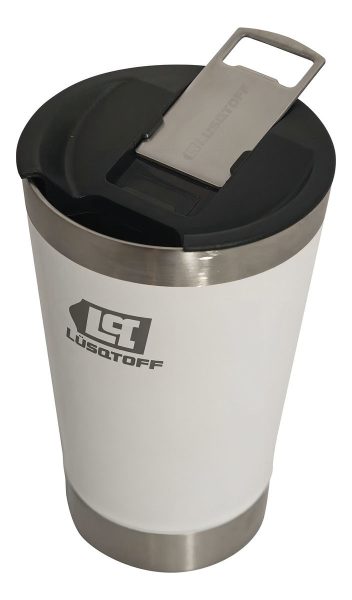 Jarro Vaso Termico Con Tapa 530 Ml Acero Inoxidable Lusqtoff - Imagen 2