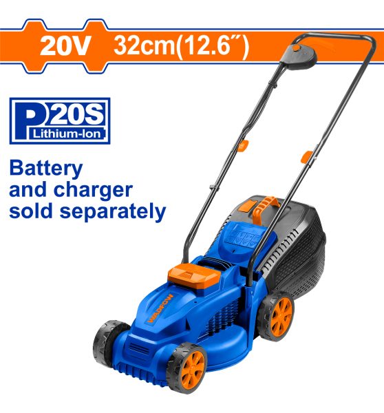 Corta Cesped A Bateria 20v Wadfow Wlkp530 S/bat S/carg - L N - Imagen 2