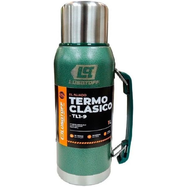 Termo 1 Litro Acero Inoxidable Lusqtoff Frio Y Calor - Imagen 12