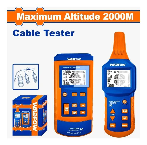 Detector Buscador De Cable Dc/ac 12400v Wadfow Wtp9504 - Imagen 2