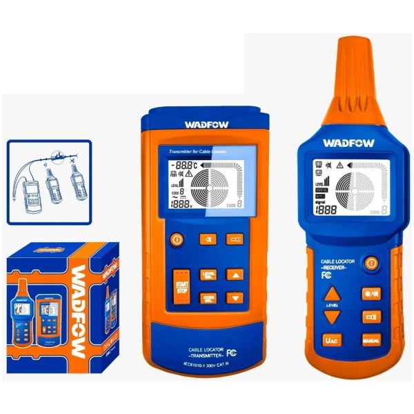 Detector Buscador De Cable Dc/ac 12400v Wadfow Wtp9504