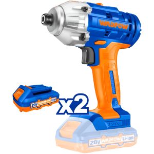 Atornillador De Impacto 20volt Wadfow 2 Bat 1.5 Ah 1 Cargado