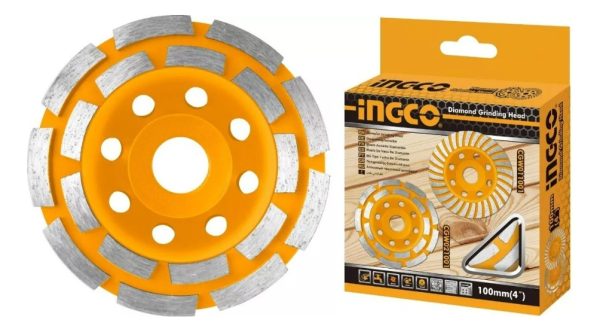 Disco Copa Desbaste 4 1/2 Pared 18mm Ingco Cgw021151 - Imagen 2