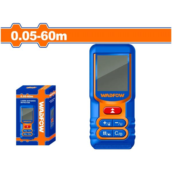 Medidor De Distancia Laser 0 A 60m Wadfow Wdl1516