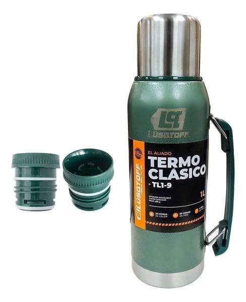 Termo 1 Litro Acero Inoxidable Lusqtoff Frio Y Calor - Imagen 16