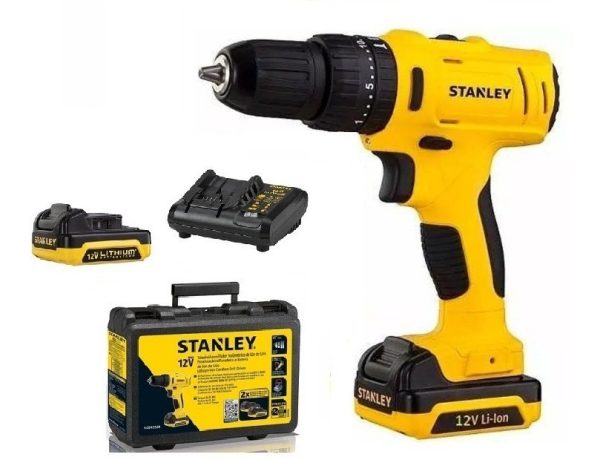 Taladro Percutor Atornillador A Bateria 10mm Stanley - Imagen 2