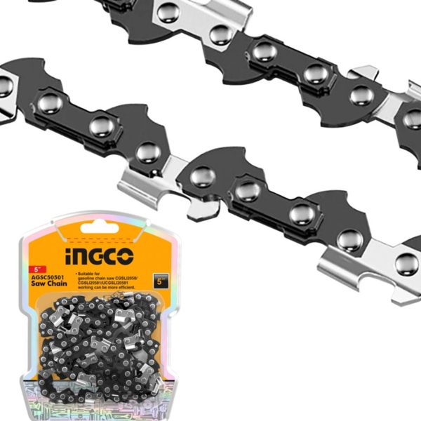 Cadena Para Mini Motosierra 5 PuLG Sierra Podadora Ingco - Imagen 3