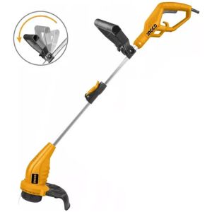 Bordeadora Ingco Telescópica 350w Gt3512 Color Amarillo