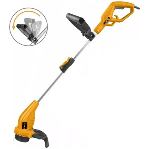 Bordeadora Ingco Telescópica 350w Gt3512 Color Amarillo