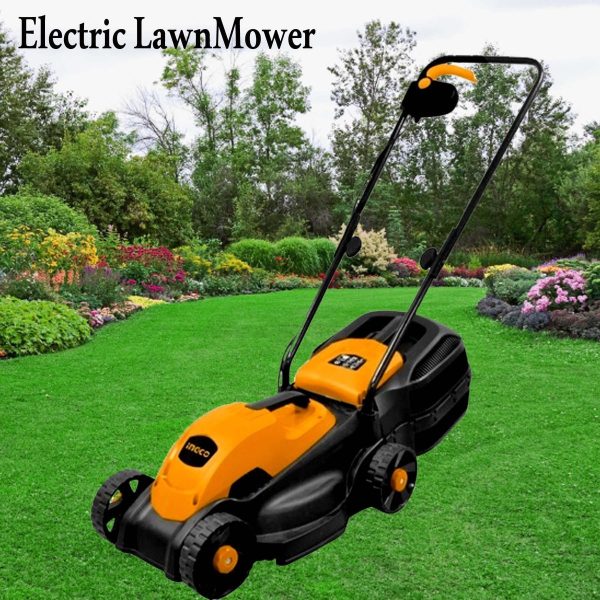 Cortadora De Cesped Electrica 1600w 38cm Ingco Lm385 * * - Imagen 2