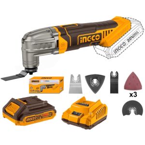 Multifuncion 20v + Bat + Carg Multi Tool Ingco Cmli2022