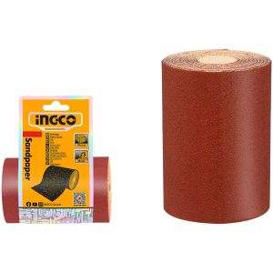 Rollo Lija 11.5x500cm Ingco Grano 120 Al 240