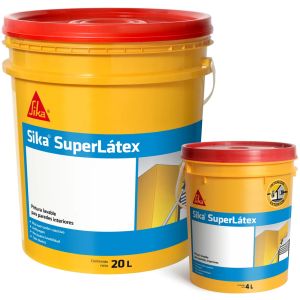 Pintura Latex Interior/exter Superlatex Lavable 20+4lts Sika