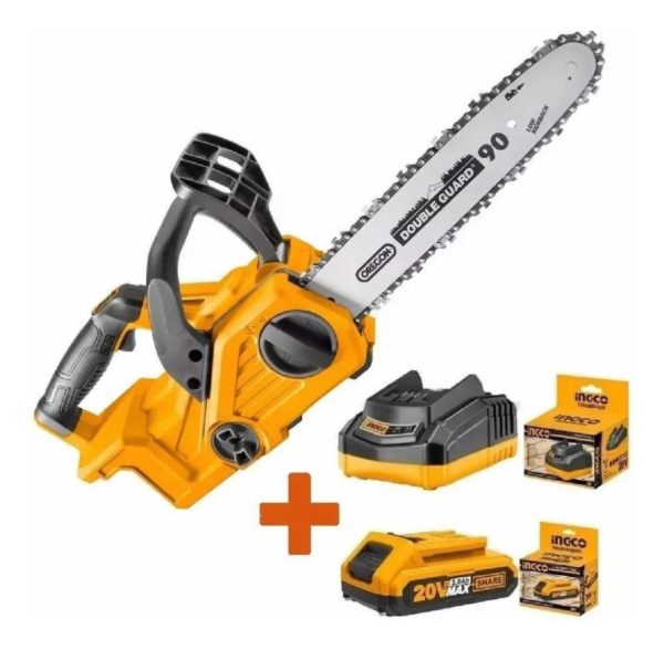 Motosierra Ingco Espada 12''+ 1 Batería 20v + Cargador - Imagen 3