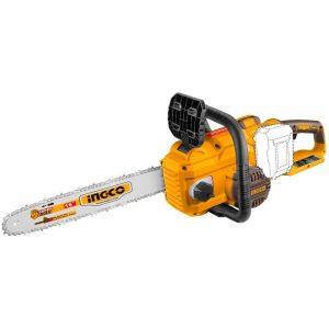 Motosierra Ingco S/carbones 40v, Funciona Con 2 Baterías 20v