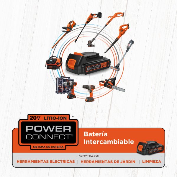 Taladro/destornillador 20v Max + Bat Black+decker Bcd702c1 - Imagen 8