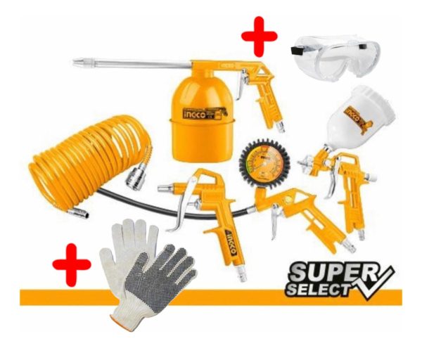 Kit Compresor Plastico Akt0053-1 5pcs Ingco * * - Imagen 2