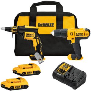 Combo Dewalt Taladro Dcd776 + Atornillador Dcf620 20v