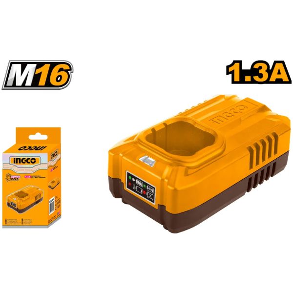 Cargador 16v Serie M16 1.3a Ingco Fcli1613