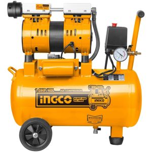 Compresor De Aire 40 Lts Sin Aceite Ingco Acs175406