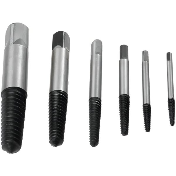 Kit 6 Contra Macho Extractor De Tornillos Ingco Ase106