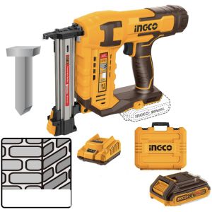 Clavadora A Bateria 20v Para Ladrillo Madera Ingco Cstli3808