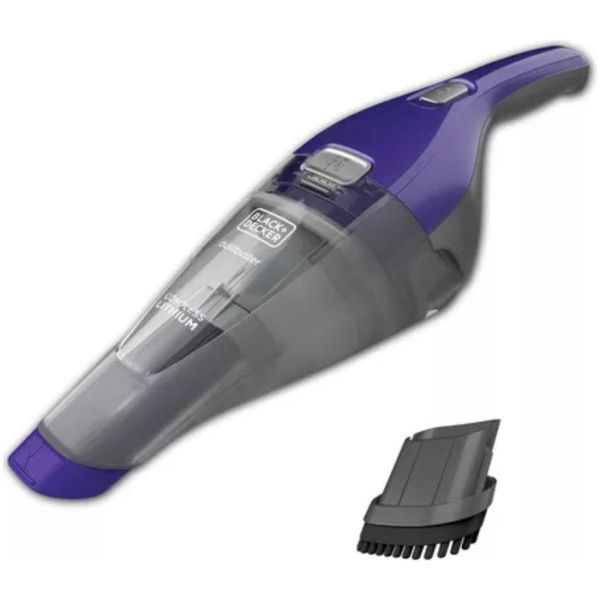 Aspiradora De Mano Black + Decker 7,2v Litio Seco + Cepillo