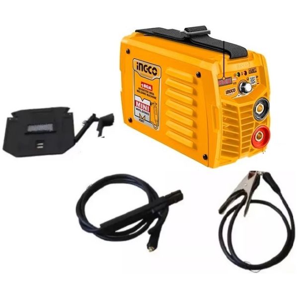 Soldadora Inverter 180a Ingco Anti Pegote Completa