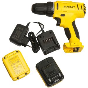 Taladro Destornillador Stanley Scd121s2k + 2 Baterías
