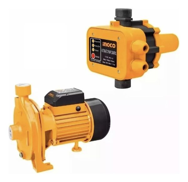 Kit Bomba Centrifuga + Press Control Presion Ingco - Imagen 5