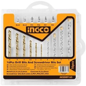 Set 19 Pcs Mechas Y Puntas Ingco Aksdb1901