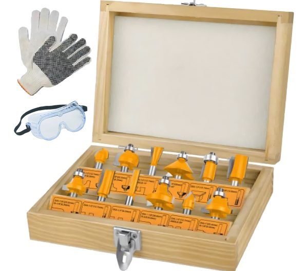 Kit 12 Fresas 6mm Ingco Akrt1201 - Smf - Imagen 2